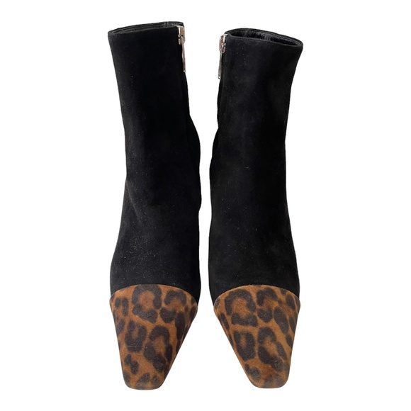 Gianvito Rossi Lucy 70 ankle boot in Suede and animal print Size EU 37, US 7 - Picture 2 of 11